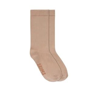 SKIMS mid calf sock clay